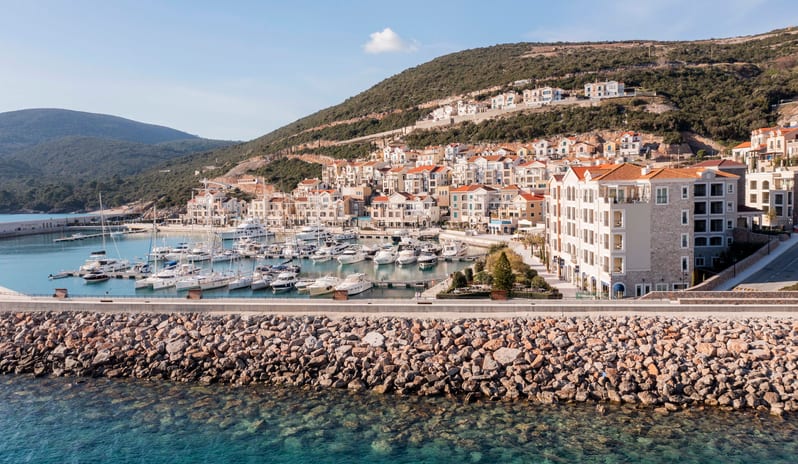 The Chedi Lustica Bay - Montenegro  - Aerial View